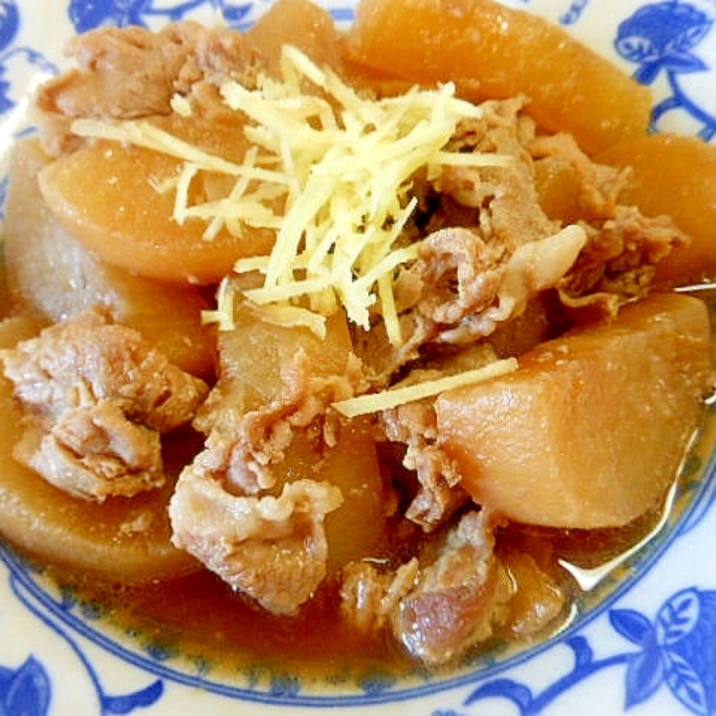 圧力鍋でご飯にぴったり 大根と豚小間肉の煮物 レシピ 作り方 By アルプスの乙女 楽天レシピ